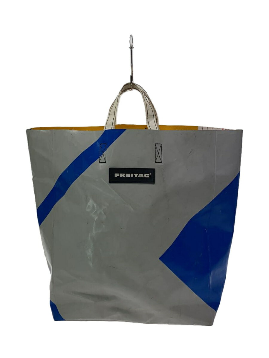 【中古】FREITAG◆トートバッグ/--/GRY/無地【バッグ】