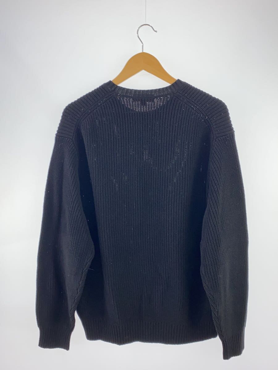 【中古】Supreme◆23FW/Small Box Ribbed Sweater/ニット・セーター(厚手)/XL/コットン/BLK//【メンズウェア】