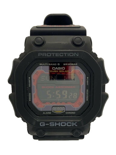 【中古】CASIO◆ソーラー腕時計/デジタル/ラバー/ブラック/ブラック/GXW-56-1AJF【服飾雑貨他】 【中古】CASIO◆ソーラー腕時計/デジタル/ラバー/ブラック/ブラック/GXW-56-1AJF【服飾雑貨他】