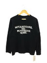 sacai◆長袖Tシャツ/3/コットン/BLK/23-0586s/Graphic L/S T-Shirt