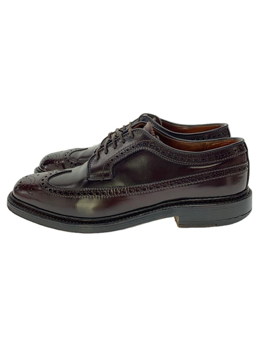 【中古】Alden◆Long Wing/Horween Genuine Shell Cordovan/UK6.5/レザー/975【シューズ】