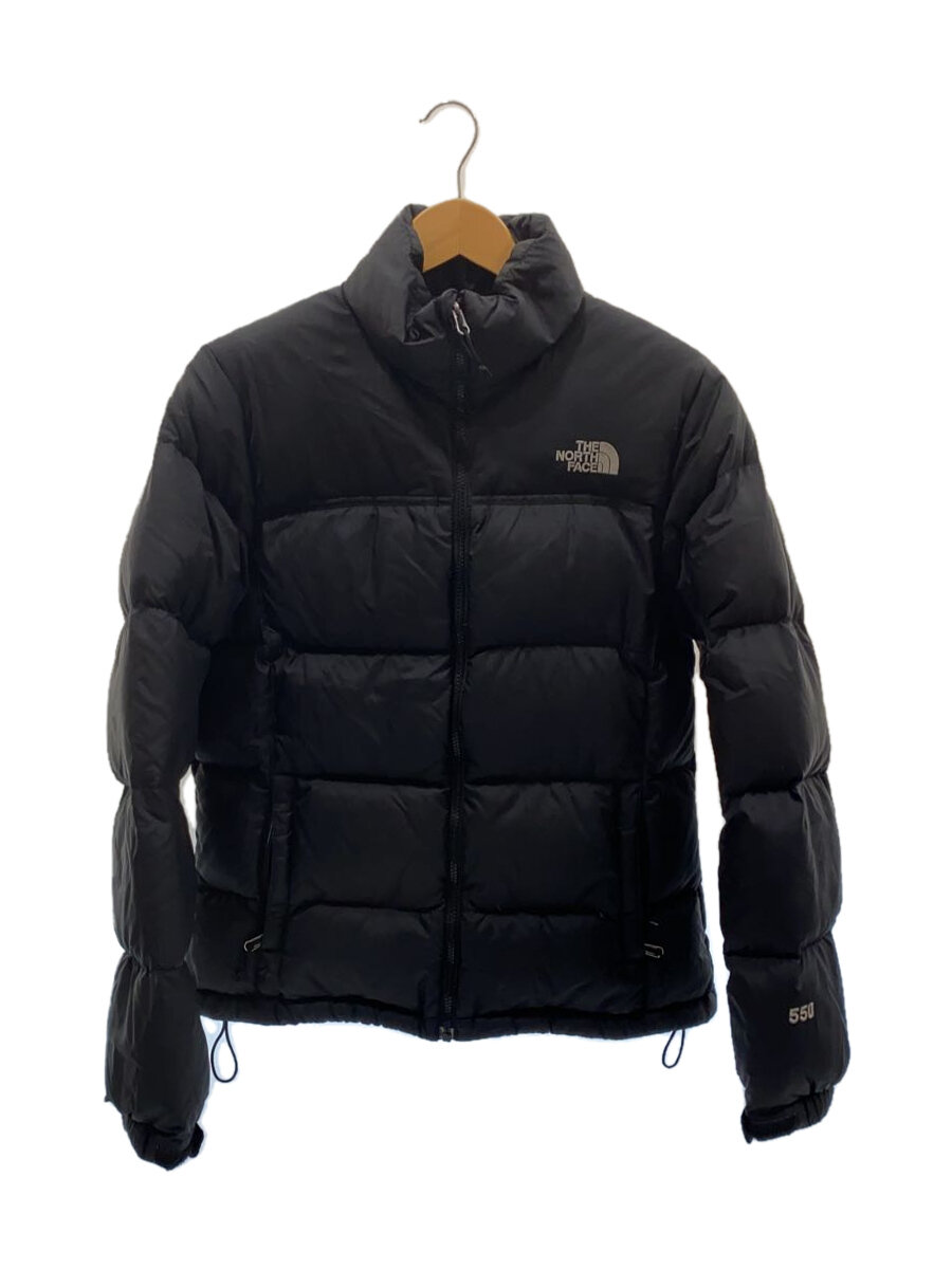 【中古】THE NORTH FACE◆ダウンジャケット/M/ナイロン/BLK/113618【レディースウェア】