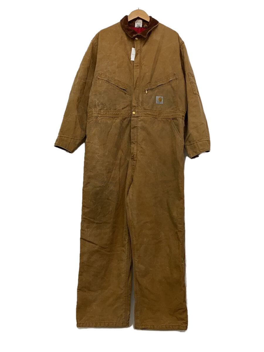 【中古】Carhartt◆メンズ衣料/--/コットン/CML/無地/ツナギ【メンズウェア】