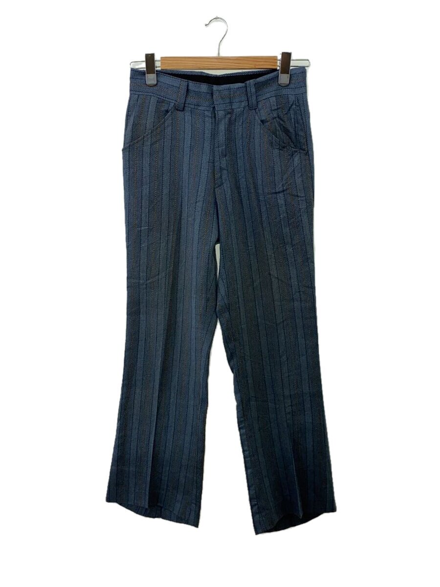 60s～/PRENTICE ZIP/スラックスパンツ/30/インディゴ/ストライプ