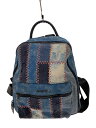 【中古】Desigual◆リュック/デニム/IDG【バッグ】