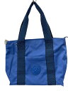 【中古】Kipling◆トートバッグ/ナイロン/BLU【バッグ】(4)