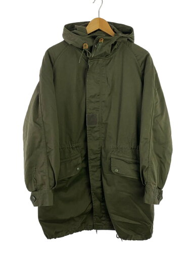 【中古】FRENCH MILITARY◆モッズコート80s/ライナー付き/フランス軍/M64/VILLENEUV/KHK/無地【メンズウェア】 【中古】FRENCH MILITARY◆モッズコート80s/ライナー付き/フランス軍/M64/VILLENEUV/KHK/無地【メンズウェア】