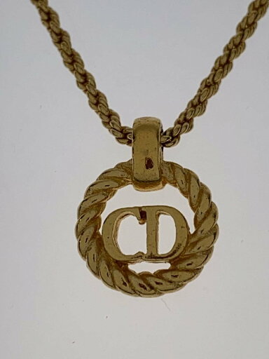 【中古】Christian Dior◆ネックレス/--/GLD/レディース【服飾雑貨他】 【中古】Christian Dior◆ネックレス/--/GLD/レディース【服飾雑貨他】