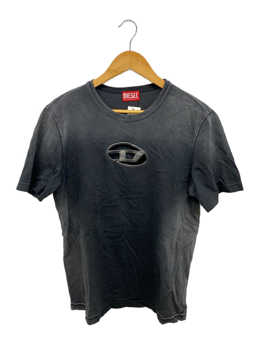 【中古】DIESEL◆Tシャツ/SS/コットン/BLK/A15585//【メンズウェア】