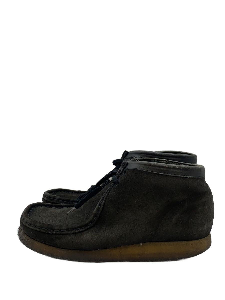 【中古】Clarks◆チャッカブーツ/UK7.5/BLK//【シューズ】