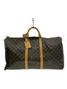 【中古】LOUIS VUITTON◆キーポル60_モノグラム・キャンバス_BRW/PVC/BRW【バッグ】
