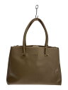 【中古】FURLA◆トートバッグ/レザー/CML/無地【バッグ】(4)
