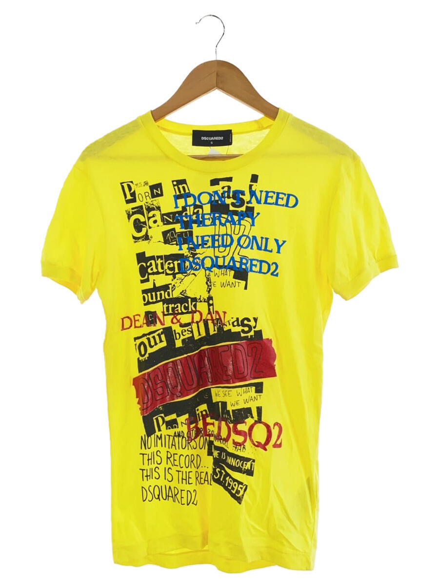 【中古】DSQUARED2◆Tシャツ/S/コット