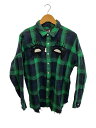 【中古】haculla.◆長袖シャツ/M/コットン/GRN/チェック/18-050-0071-1-0//【メンズウェア】(4)