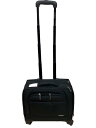 【中古】SAMSONITE◆トラベルキャリー/ポリエステル/BLK【バッグ】