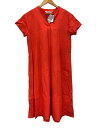 【中古】RAY BEAMS◆半袖ワンピース/--/--/RED/無地/61-26-0358-199-35-88【レディースウェア】(4)