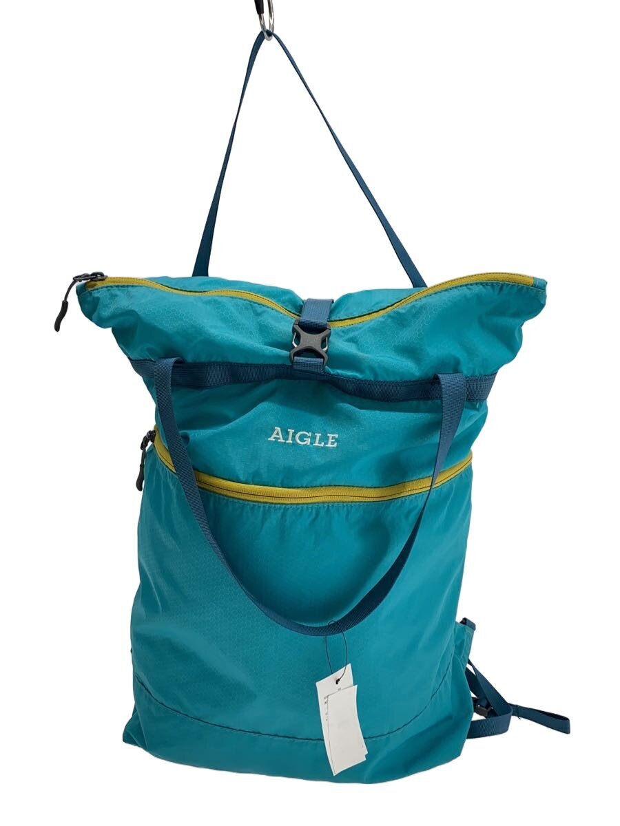 Rakuten - 【中古】AIGLE◆リュック/ナイロン/BLU/ZNH3819【バッグ】