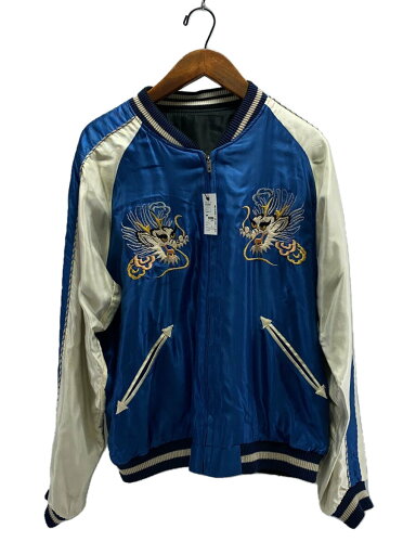 【中古】TAILOR 東洋◆テーラートウヨウ/TT15465BM/BEAMS別注/ORIGINAL MLB/スカジャン/L/ブルー【メンズウェア】 【中古】TAILOR 東洋◆テーラートウヨウ/TT15465BM/BEAMS別注/ORIGINAL MLB/スカジャン/L/ブルー【メンズウェア】