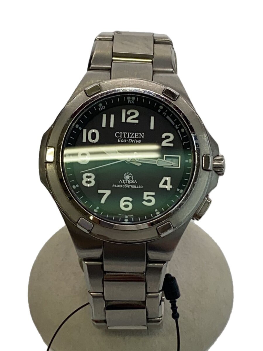 【中古】CITIZEN◆ECO DRIVE/アナログ/ステンレス/GRY/SLV/SS/GN-4W-S-12G/ベルトにキズ有//【服飾雑貨他】