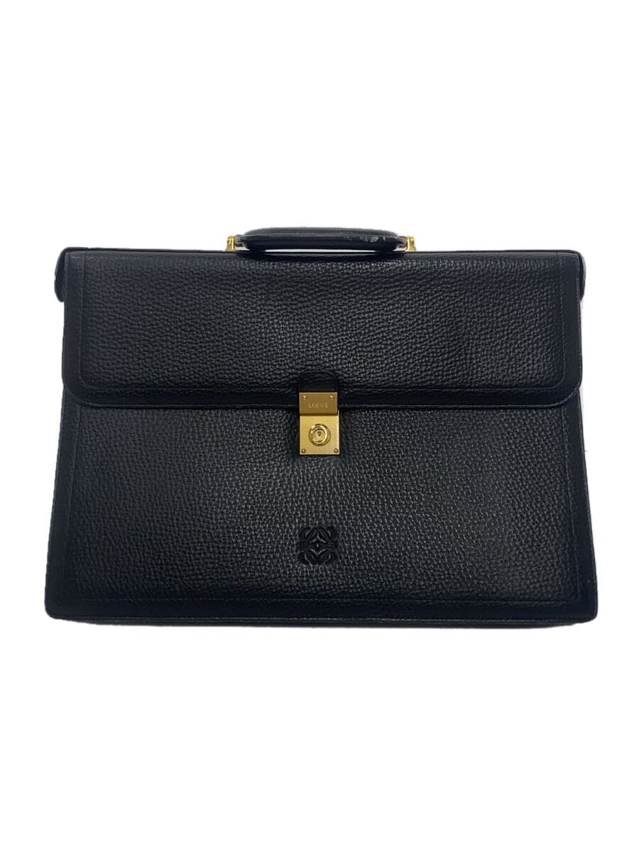 【ブランド】LOEWE 【ブランドカナ】ロエベ 【型番】 【程度】B 【サイズ】 【メインカラー】ブラック 【素材・生地】レザー 【キーワード】　　 2025/06/02 セカンドストリート神戸上津台店【4537】【中古】LOEWE◆ブリーフケース/レザー/ブラック ブランド LOEWE 型番 カラー ブラック 柄 無地 素材・生地 レザー>色・素材について サイズ >サイズ表示について 実寸（cm） 【バッグ】 マチ：6.5 / 高さ：30 / 幅：42 / 持ち手：21 【その他】 その他サイズ：/ 商品は　セカンドストリート神戸上津台店の店頭にて販売しております。商品に関するお問合わせは、お電話(TEL:078-983-5990)にて、問合わせ番号：2345371307326をお伝えください。 配送方法やお支払い方法に関するお問い合わせは、サポートセンターまでご連絡をお願いします。 ※お電話の対応は営業時間内のみとなります。お問い合わせフォームでお問い合わせの際はご注文番号をご記入下さい この商品に関する出品店舗からのコメント 使用感あり/付属品有店頭販売につき、撮影時の状態と異なる場合がございますのでご了承下さい。気になる点などございましたら、お気軽に店頭までお問合せ下さいませ。