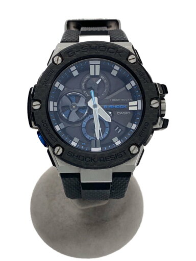 【中古】CASIO◆腕時計/アナログ/--/BLK/BLK/チタン/GST-B100【服飾雑貨他】 【中古】CASIO◆腕時計/アナログ/--/BLK/BLK/チタン/GST-B100【服飾雑貨他】