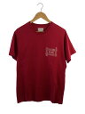 【中古】M+RC NOIR◆Tシャツ/M/コットン/RED【メンズウェア】