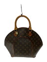 【中古】LOUIS VUITTON◆エリプスMM_モノグラム・キャンバス_BRW/PVC/BRW【バッグ】