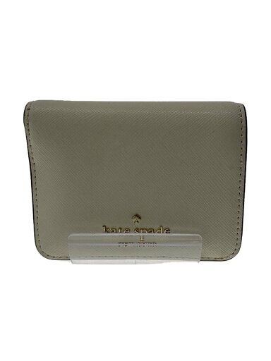 【中古】kate spade new york◆2つ折り財布/--/WHT/無地/レディース/S338【服飾雑貨他】 【中古】kate spade new york◆2つ折り財布/--/WHT/無地/レディース/S338【服飾雑貨他】