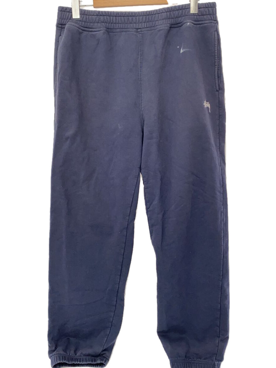 【中古】STUSSY◆STOCK LOGO SWEATPANTS/ボトム/XL/コットン/116550/使用感有/ヨゴレ有/【メンズウェア】