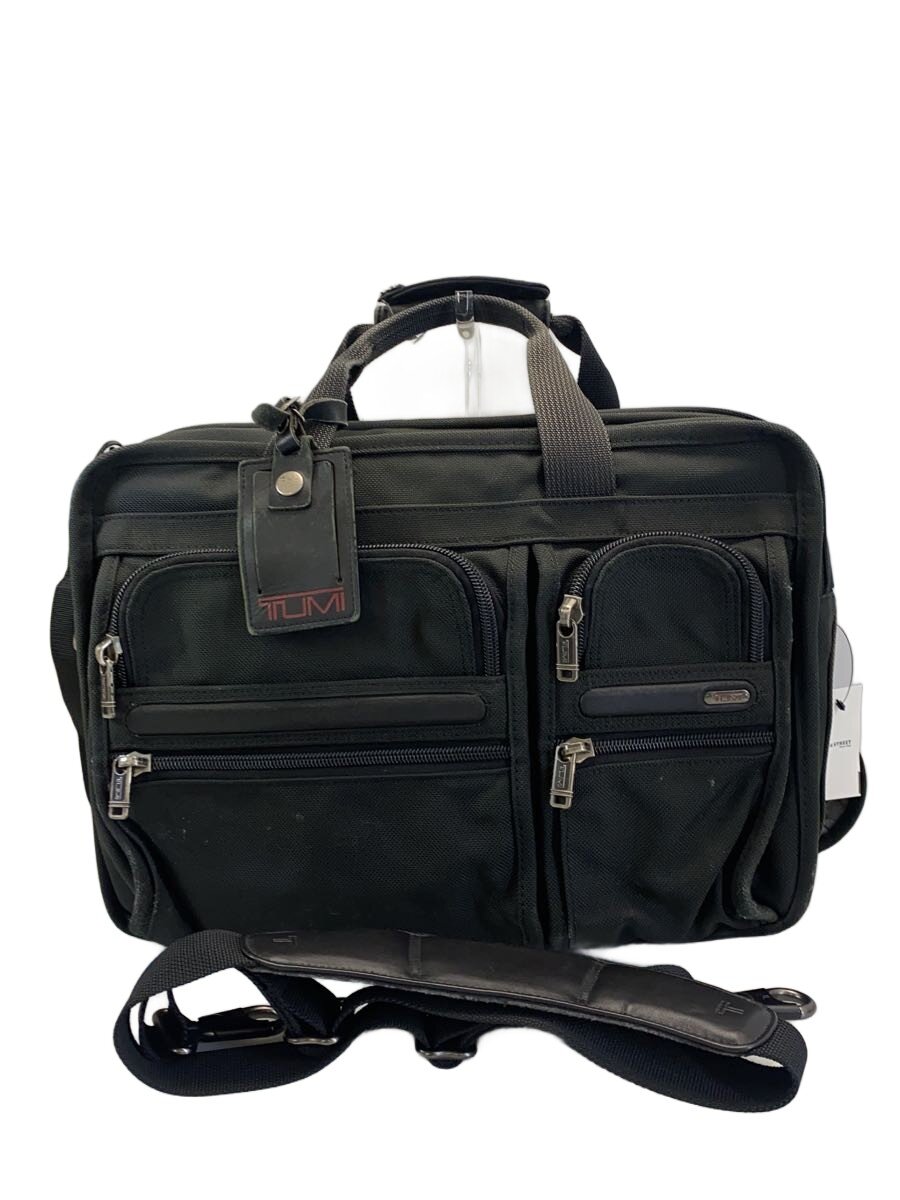 TUMI - 【中古】TUMI◆ブリーフケース/--/BLK/無地【バッグ】