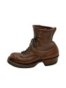 【中古】WHITE’S BOOTS◆SMOKE JUMPER/914/レースアップブーツ/US8.5/ブラウン/レザー【シューズ】