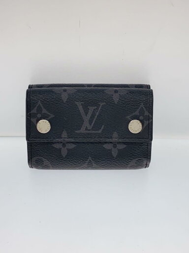 【中古】LOUIS VUITTON◆ディスカバリーコンパクトウォレット_モノグラム・エクリプス_グリ/--/BLK/メンズ【服飾雑貨他】 【中古】LOUIS VUITTON◆ディスカバリーコンパクトウォレット_モノグラム・エクリプス_グリ/--/BLK/メンズ【服飾雑貨他】