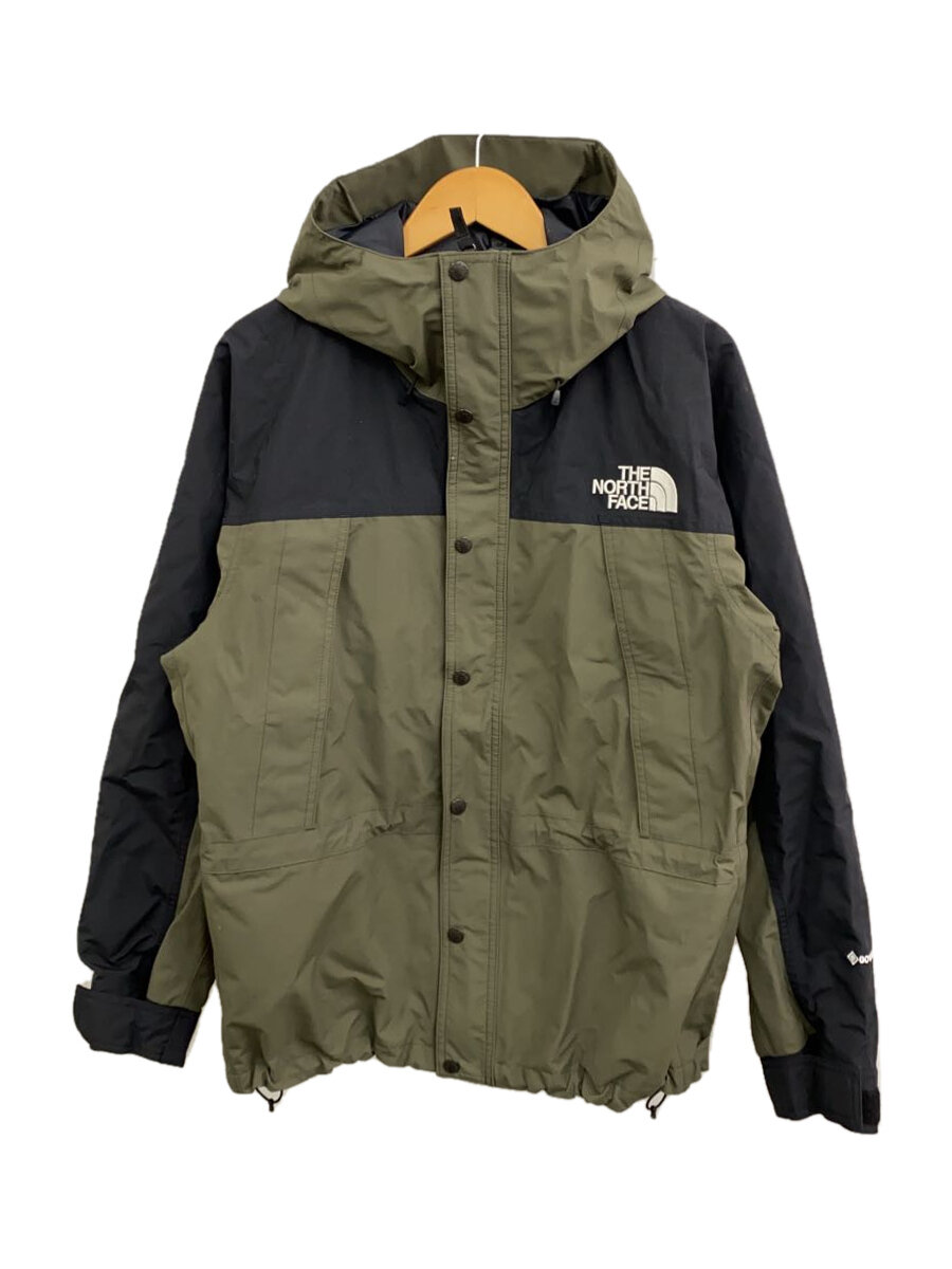 【中古】THE NORTH FACE◆ザノースフェイス/マウンテンパーカ/M/ナイロン/カーキ【メンズウェア】