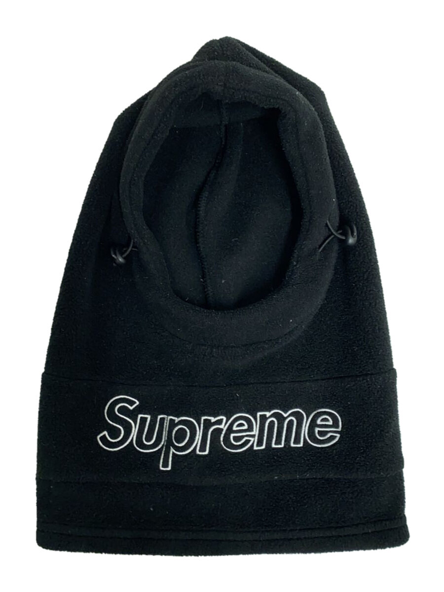 【中古】Supreme◆POLARTEC BALACLAVA/ニットキャップ/--/アクリル/BLK/メンズ【服飾雑貨他】