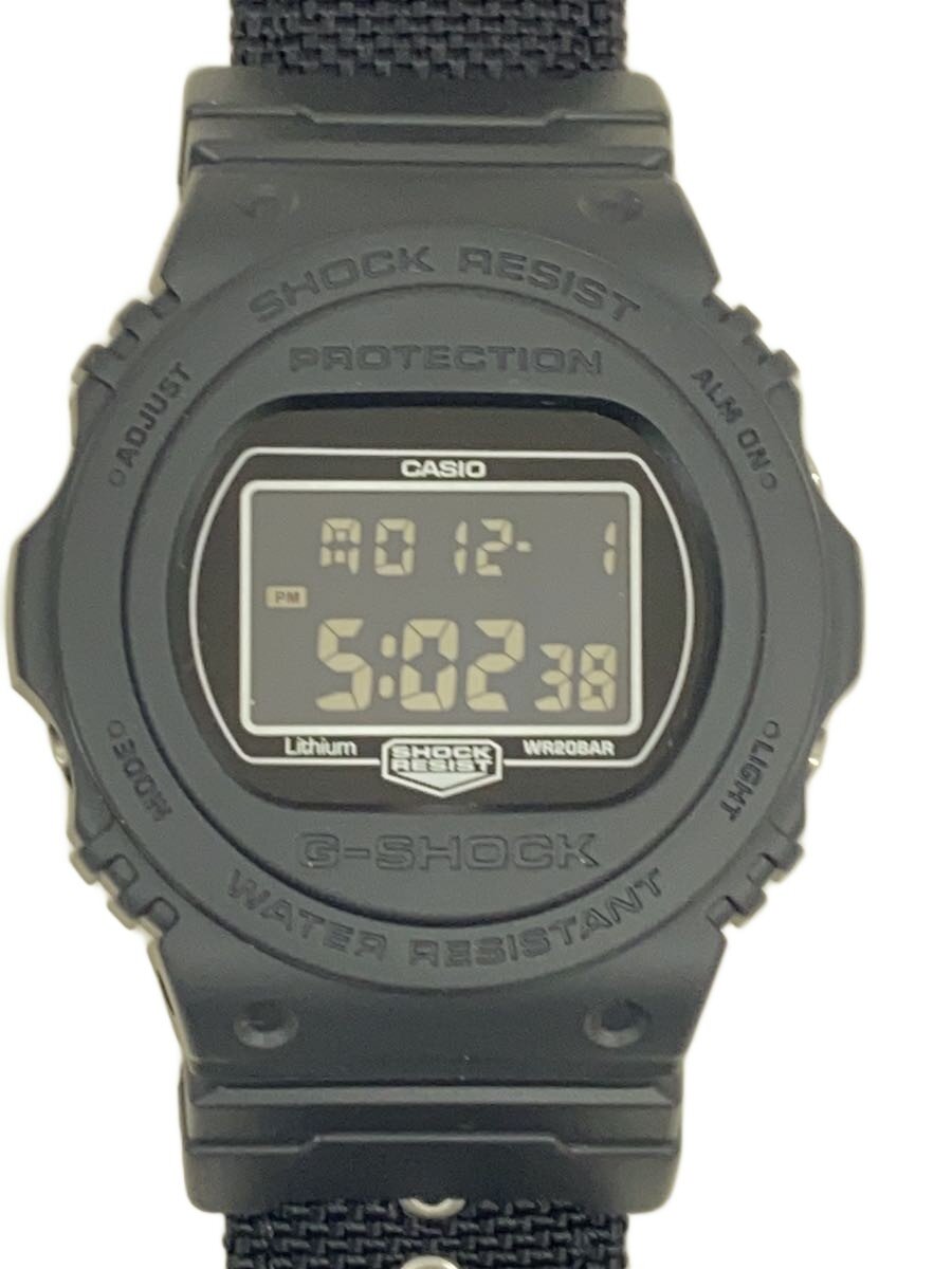 【中古】CASIO◆クォーツ腕時計・G-SHOCK/デジタル/BLK/BLK【服飾雑貨他】