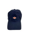 【中古】DANTON◆キャップ/--/ナイロン/NVY/メンズ【服飾雑貨他】