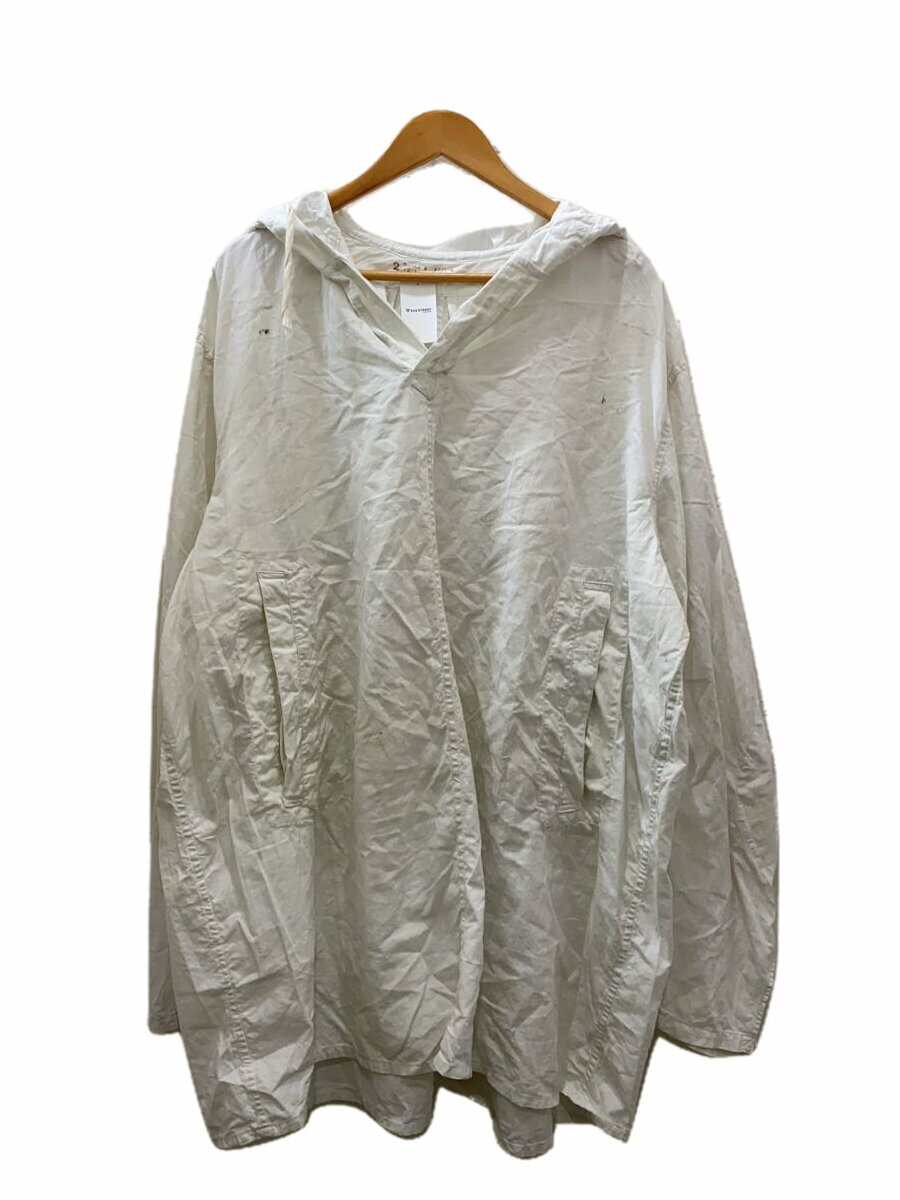 【中古】CZECH MILITARY◆50~60s/スノーカモパーカー/貫通ポケット/ジャケット/--/コットン/WHT【メンズウェア】