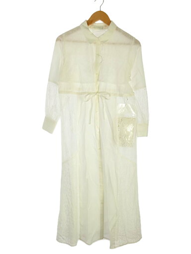 【中古】STRATA◆長袖ワンピース/--/ポリエステル/WHT/SHD0014【レディースウェア】 【中古】STRATA◆長袖ワンピース/--/ポリエステル/WHT/SHD0014【レディースウェア】