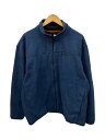 【中古】Timberland◆フリースジャケット/XXL/ポリエステル/NVY【メンズウェア】
