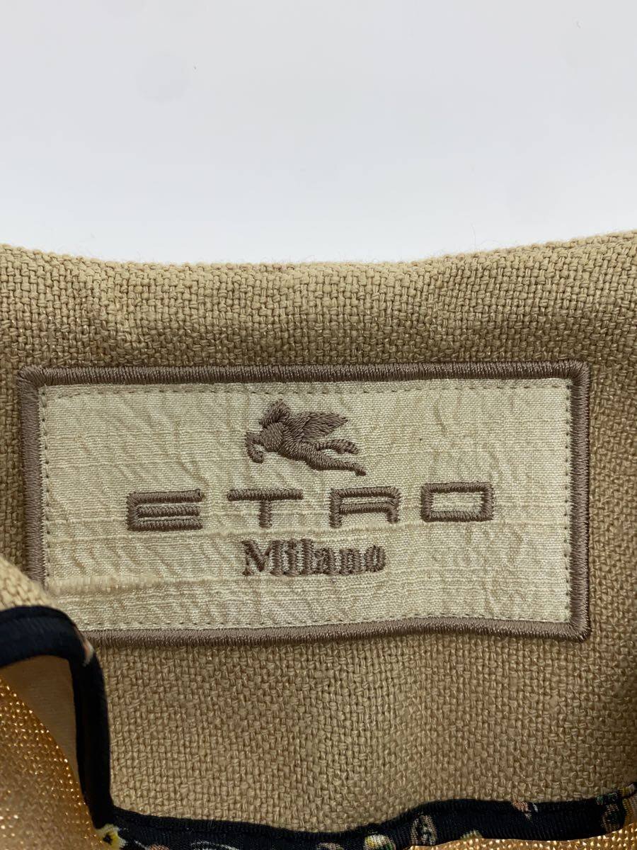 【中古】ETRO◆コート/38/レーヨン/BEG/171-16008-1520【レディースウェア】