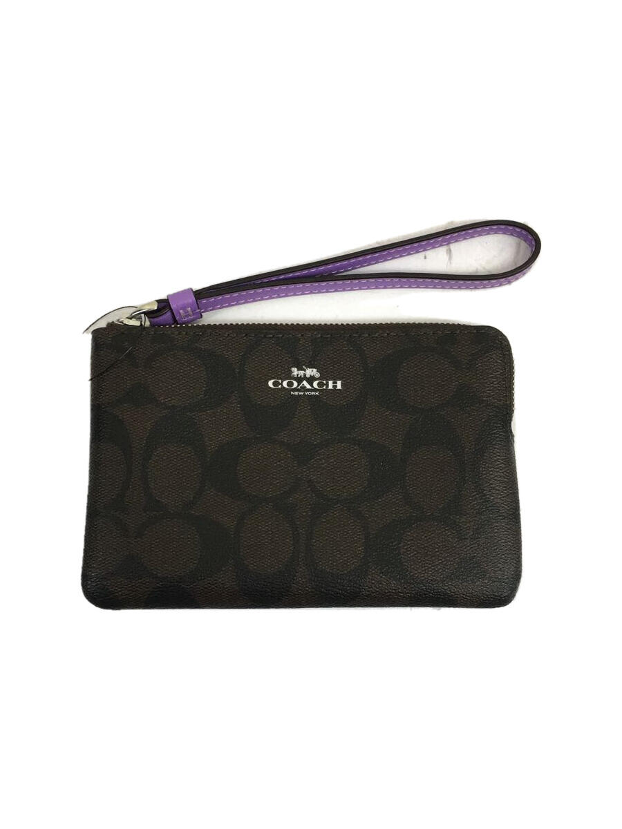 【中古】COACH◆小物/--/BRW/レディース/CK358SVW1P【服飾雑貨他】