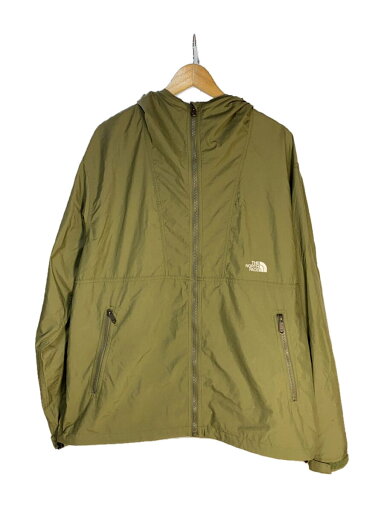 【中古】THE NORTH FACE◆COMPACT JACKET_コンパクトジャケット/XL/コットン/KHK【メンズウェア】 【中古】THE NORTH FACE◆COMPACT JACKET_コンパクトジャケット/XL/コットン/KHK【メンズウェア】