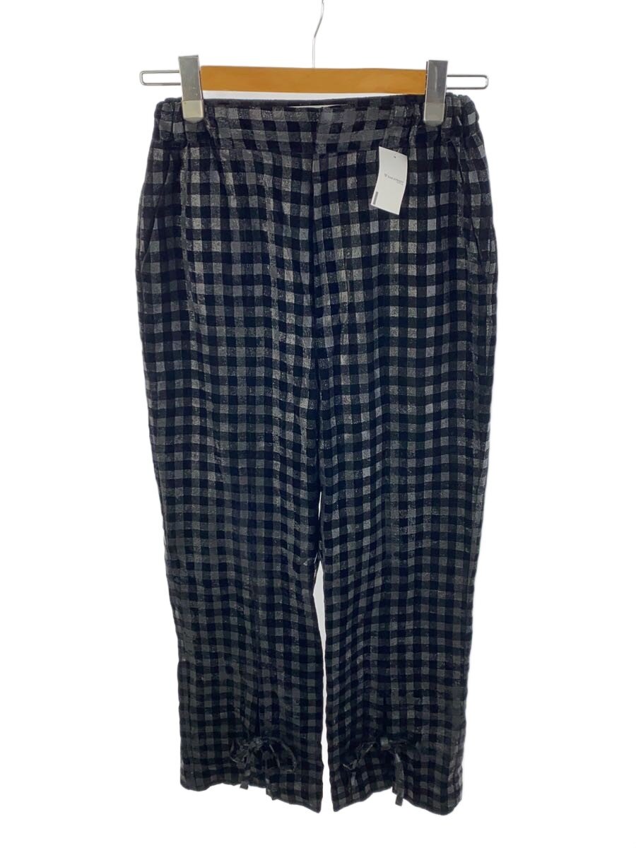 Belours - 【中古】naokitomizuka/24AW/リボン/ボトム/--/ベロア/BLK/チェック【レディースウェア】