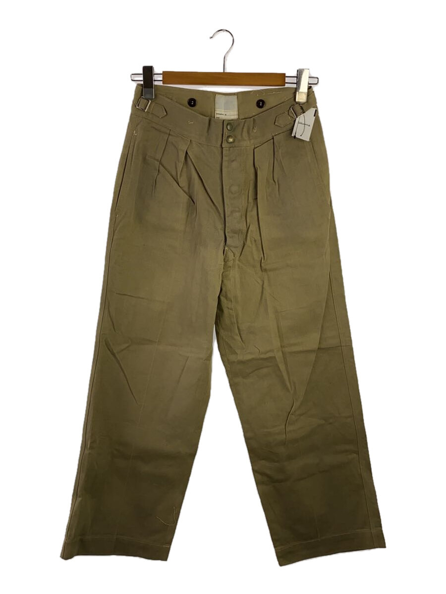 【中古】AUSTRALIAN MILITARY◆ツータックグルカパンツ/コットン/KHK【メンズウェア】