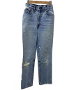 【中古】Levi’s◆ボトム/--/デニム/IDG/無地/26505-0214//【レディースウェア】