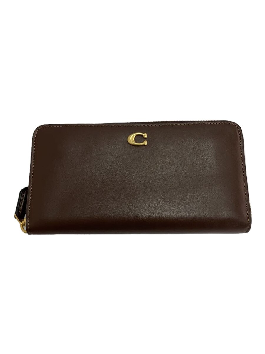 Clothing Accessories (Caps, Ties, Belts) - 【中古】COACH◆長財布/レザー/BRW/無地/メンズ/CR548【服飾雑貨他】