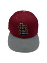 【中古】NEW ERA◆キャップ/7 1/4/コットン/ボルドー/メンズ/St. Louis Cardinals【服飾雑貨他】(4)