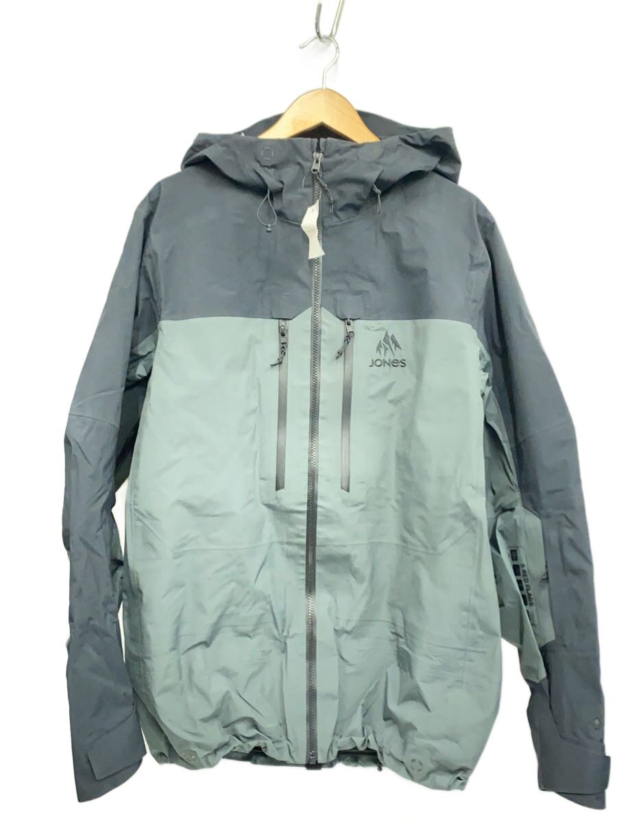 【中古】JONES◆Shralpinist Stretch Recycled Jacket/ウェアー/M/GRN【スポーツ】