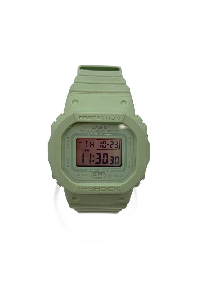 OMEGA - 【中古】CASIO◆クォーツ腕時計_G-SHOCK/デジタル/GRN【服飾雑貨他】