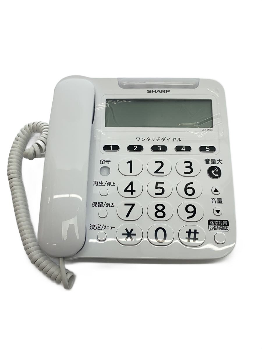 【中古】SHARP◆電話機 JD-V39CL【家電・ビジュアル・オーディオ】